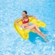Надувное кресло с ручками и подстаканниками 152х99 см Intex 58859 Желтый - изображение 2