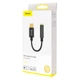 Переходник Type-C на наушники mini jack 3.5mm AUX BASEUS L54 (0.09m, DAC). Black - изображение 9