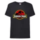 Футболка детская Парк Юрского Периода 006 (Jurassic Park) черная (JPK blc 006) 104 см - изображение 1