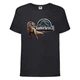 Футболка детская Парк Юрского Периода 005 (Jurassic Park) черная (JPK blc 005) 116 см - изображение 1