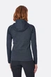 Флісова кофта Rab Nucleus Hoody wmns 12 Темно-синій - зображення 2