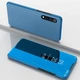 Чехол Mirror для Samsung Galaxy A50 2019 / A505 книжка зеркальный Clear View Blue - изображение 1