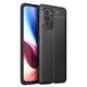 Силиконовый (TPU) чехол Deexe Leather Cover для Xiaomi Redmi K40 / K40 Pro / Mi 11i / Poco F3 - Black - изображение 1
