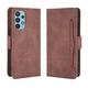 Чехол-книжка с кармашками Deexe Wallet Stand для Samsung Galaxy A32 (А325) - Brown - изображение 2