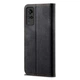 Чохол-книжка з кишеньками UniCase Jeans Wallet для VIVO Y31 - Black - зображення 3