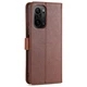Чохол AZNS Wallet Case для Xiaomi Poco F3 / Redmi K40 / Redmi K40 Pro / Mi 11i - Brown - зображення 3