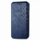 Чохол Deexe Rhombus Wallet для Motorola Moto G9 Power - Blue - зображення 3