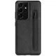 Защитный чехол NILLKIN Aoge Leather Case для Samsung Galaxy S21 Ultra (G998) - Black - изображение 1