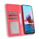 Чохол-книжка Deexe Retro Style для Xiaomi Redmi Note 10 / Note 10s / Poco M5s - Red - зображення 5