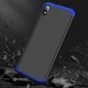 Чехол GKK 360 для Xiaomi Redmi 7A бампер противоударный Black-Blue - изображение 2
