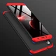 Чехол GKK 360 для Xiaomi Redmi 7A бампер противоударный Black-Red - изображение 2