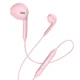 Стерео наушники Hoco M55 (3.5mm/1.2m) Розовый - изображение 3