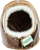Будка для собак и кошек Lucky Pet Амур №1 36x37x32 см Коричневая (4820224215228) - изображение 3