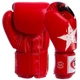 Перчатки боксерские кожаные FAIRTEX NATION PRINT (размер 12oz, Красно-черный) (BGV1N_Красно-черный_12_унции) - изображение 2