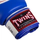 Перчатки боксерские кожаные на липучке TWINS BGVL9 12OZ СИНИЙ - изображение 3