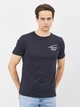 Футболка Tommy Jeans 10604.3 S (44) Темно-синяя - изображение 1