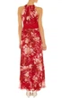 Платье Karen Millen макси шелк 14 L красное (11/11/133) - изображение 2