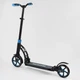 Самокат двухколесный Best Scooter с PU колесами и 2 амортизаторами Black/Blue (100073) - изображение 6