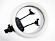 Кольцевая LED лампа селфи подсветка набор блогера Ring Light LS 360-39см 220V с 2 креплениями для телефона+пульт - изображение 6