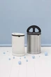 Двосекційний бак для білизни 55 л Brabantia 105029 з пластиковою кришкою - зображення 5