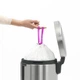 Ведро для мусора 12 литров Brabantia 113604 Pedal Bin NewIcon матовая сталь - изображение 4