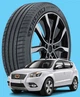 Michelin Pilot Sport 4 SUV 225/65 R17 106V XL - Шины Geely Emgrand X7 2012 - - изображение 1