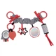 Погремушка к тележке плюшевая Sensory Toys Красная Canpol babies (5903407680712) - изображение 1