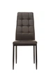 Стул для кухни и гостиной Vetro Mebel N-66-2 Коричневый + черный (N-66-2-brown/black) - изображение 5