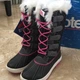 Сапоги Totes kids Suri Winter Snow BOOTS 31 черный - изображение 10
