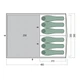 Намет шестимісна Pinguin Interval 6 Blue (PNG 143.6.Blue) - зображення 2