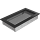 Вентиляційна решітка Kratki чорна 17x30 - зображення 2