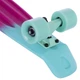Скейтборд пластиковый Penny FISH COLOR 22in полосатая дека (желтый-малиновый-мятный) (SK-402-10) - изображение 4