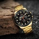 Механические часы с автоподзаводом Forsining (gold-black) - гарантия 12 месяцев - изображение 7