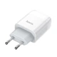 Зарядний пристрій Hoco C72A Glorious (1USB, 2.1А) White (6931474713001) + кабель MicroUSB - зображення 6