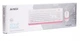 Комплект (клавіатура, миша) бездротовий A4Tech FG1010 White/Pink USB - зображення 3
