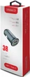 Автомобильное зарядное устройство Intaleo CCGQPD238 (2USB, 3A) Grey (1283126509971) - изображение 5