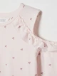 Лонгслив з відкритими плечима H&M 0626654 170 cm (75437170cm) Рожевий - зображення 2