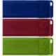 USB флеш накопитель Verbatim 3x16GB Slider Red/Blue/Green USB 2.0 (49326) - изображение 4