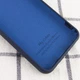 Чехол Logarm Liquid Case Full Cover для Xiaomi Redmi Note 9 5G / Redmi Note 9T Dark Blue Без бренда - изображение 2