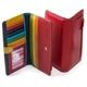 Большой женский кошелек Rainbow из натуральной кожи DR. BOND PR-210302-34622 красный - изображение 3