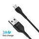 Сетевое зарядное устройство Grand-X CH-550BM (1xUSB 3.6В-12В/1.5А-3А) Black + кабель MicroUSB - изображение 3