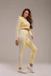 Спортивный костюм женский SweetJama Лимон с капюшоном XS - изображение 3