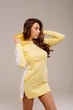 Спортивное платье SweetJama Лимон с капюшоном XS - изображение 3