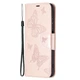 Чехол-книжка с рисунком UniCase Butterfly Pattern для Xiaomi Redmi Note 10 / Note 10s / Poco M5s - Pink - изображение 2