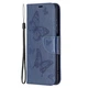 Чехол UniCase Butterfly Pattern для Xiaomi Redmi Note 10 / Note 10s / Poco M5s - Dark Blue - изображение 2