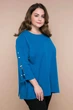 Туніка з розрізами на рукавах Tatiana ТАТІ блакитний 62 - зображення 2