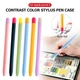 Чехол TPU Goojodoq Matt 2 Golor для стилуса Apple Pencil 2 Yellow/Pink - изображение 8