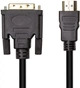 Видеокабель PowerPlant HDMI (M) - DVI (M) 1.8 м (CA912568) - изображение 1