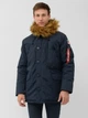 Парка Alpha Industries N-3B Alpine Parka MJN49503C1 XS Replica Blue (640631825339) - зображення 1