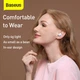 Беспроводные наушники Bluetooth BASEUS Encok True Wireless Earphones WM01 Plus. White - изображение 3